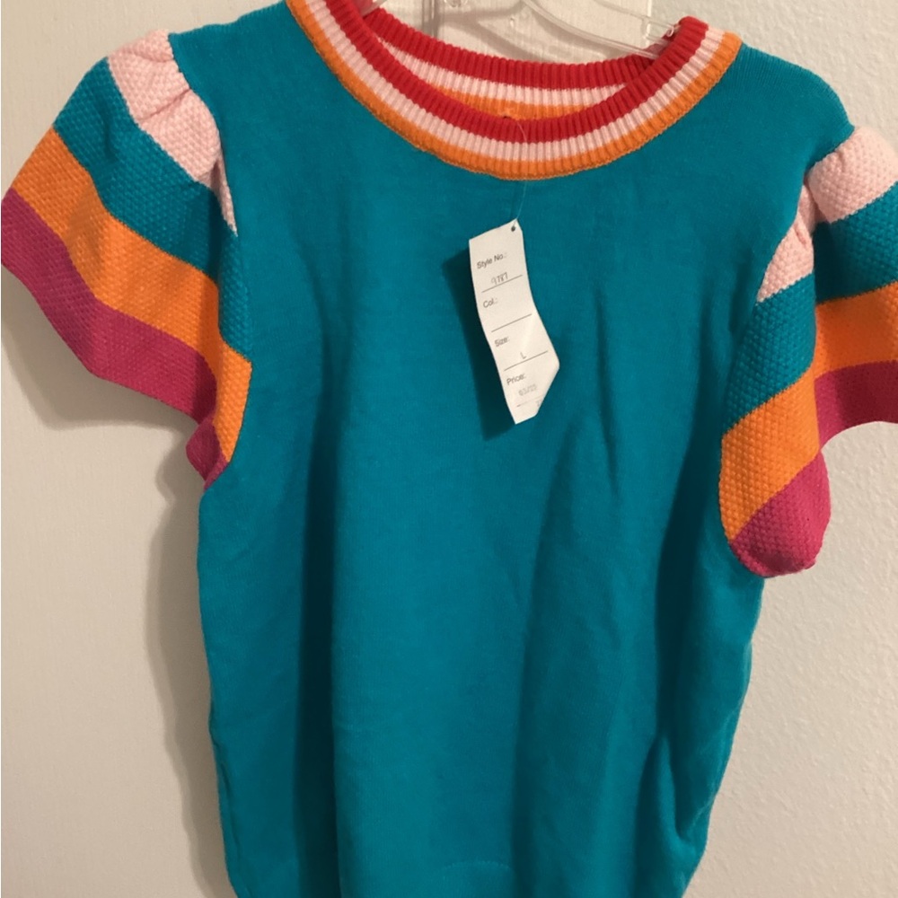 Colorful women sweater